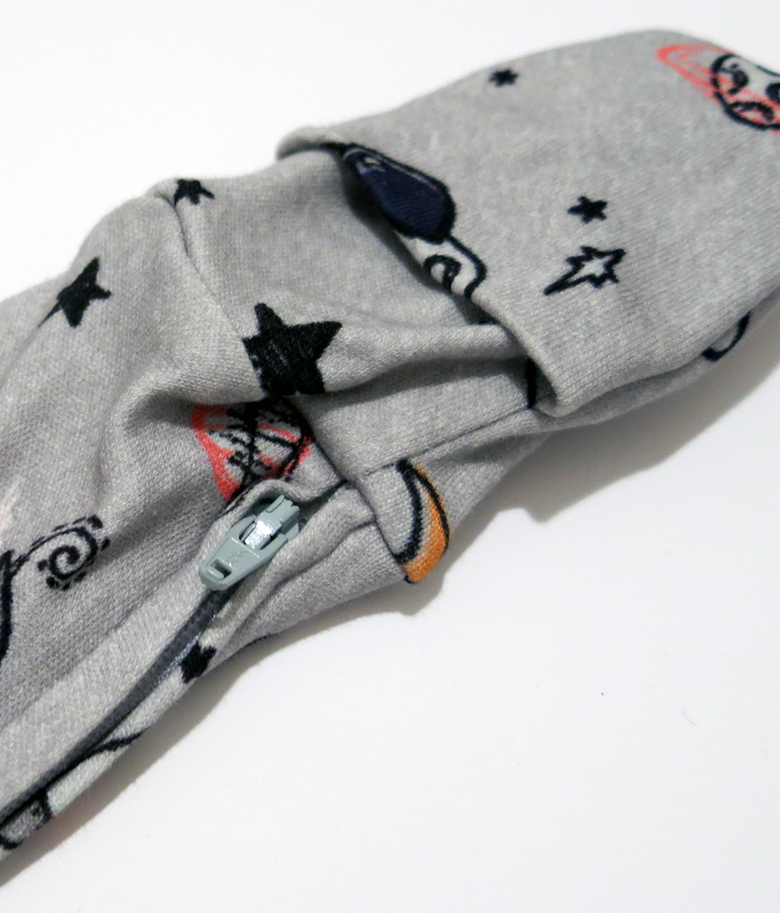 Rocket Print Zip Sleepsuit